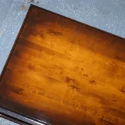Vintage Military Coffee Table in Brass