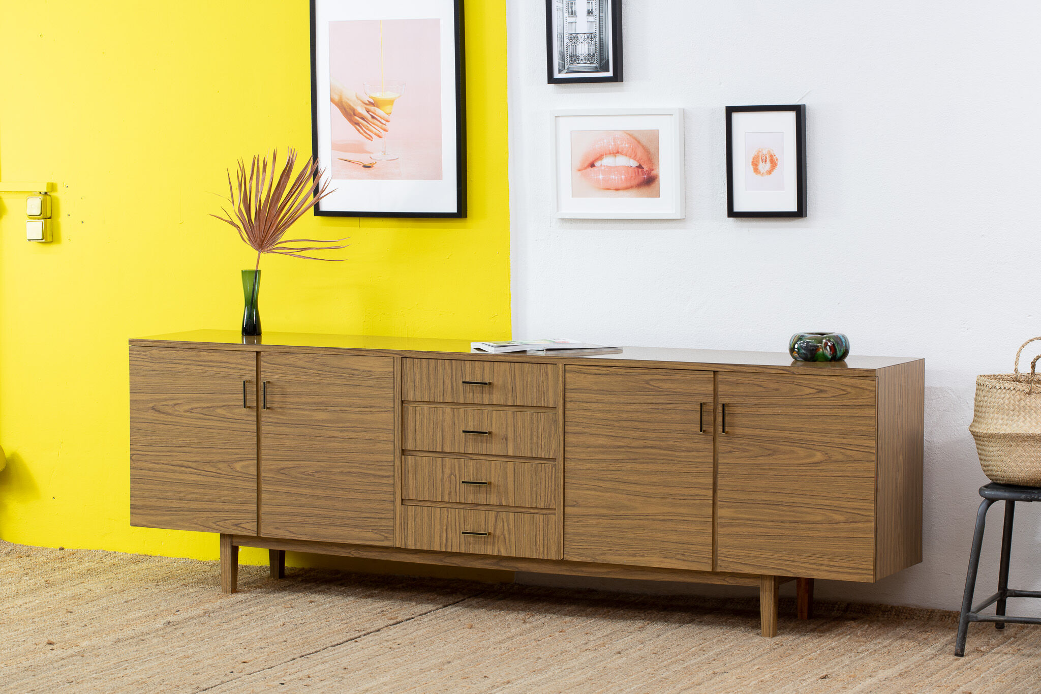 Vintage Scandinavian Row – 240 cm