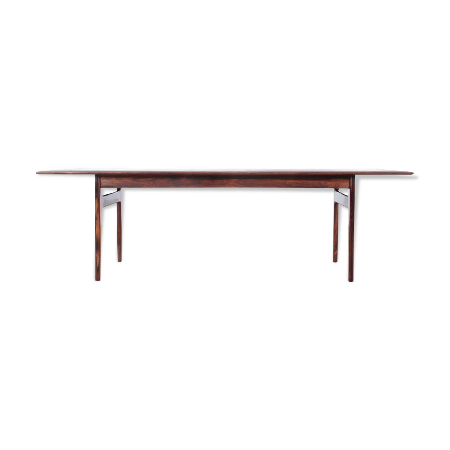 Table basse moderne scandinave en palissandre de Rio de CFC Silkeborg 1960s