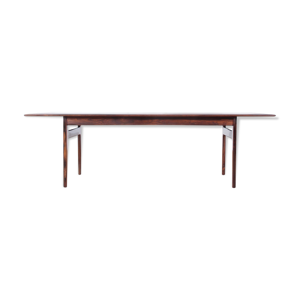 table basse moderne scandinave - palissandre