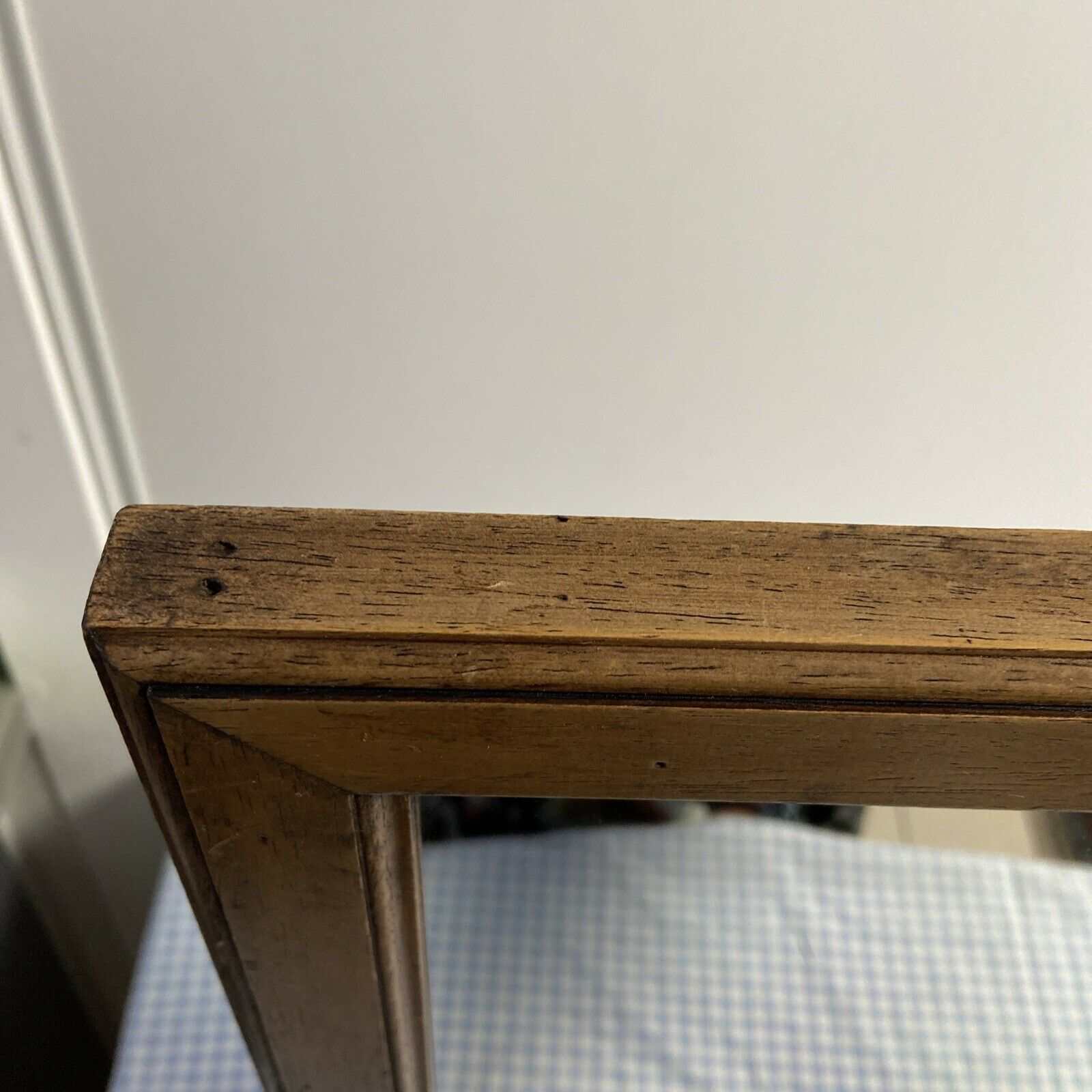 Mirror with wooden frame 45x36cm