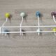 Modern Sputnik Wall Coat/Hat Rack – Space Age Colorful Wall Hanger 5540