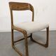 Série de 4 chaises traineau Baumann des années 60/70
