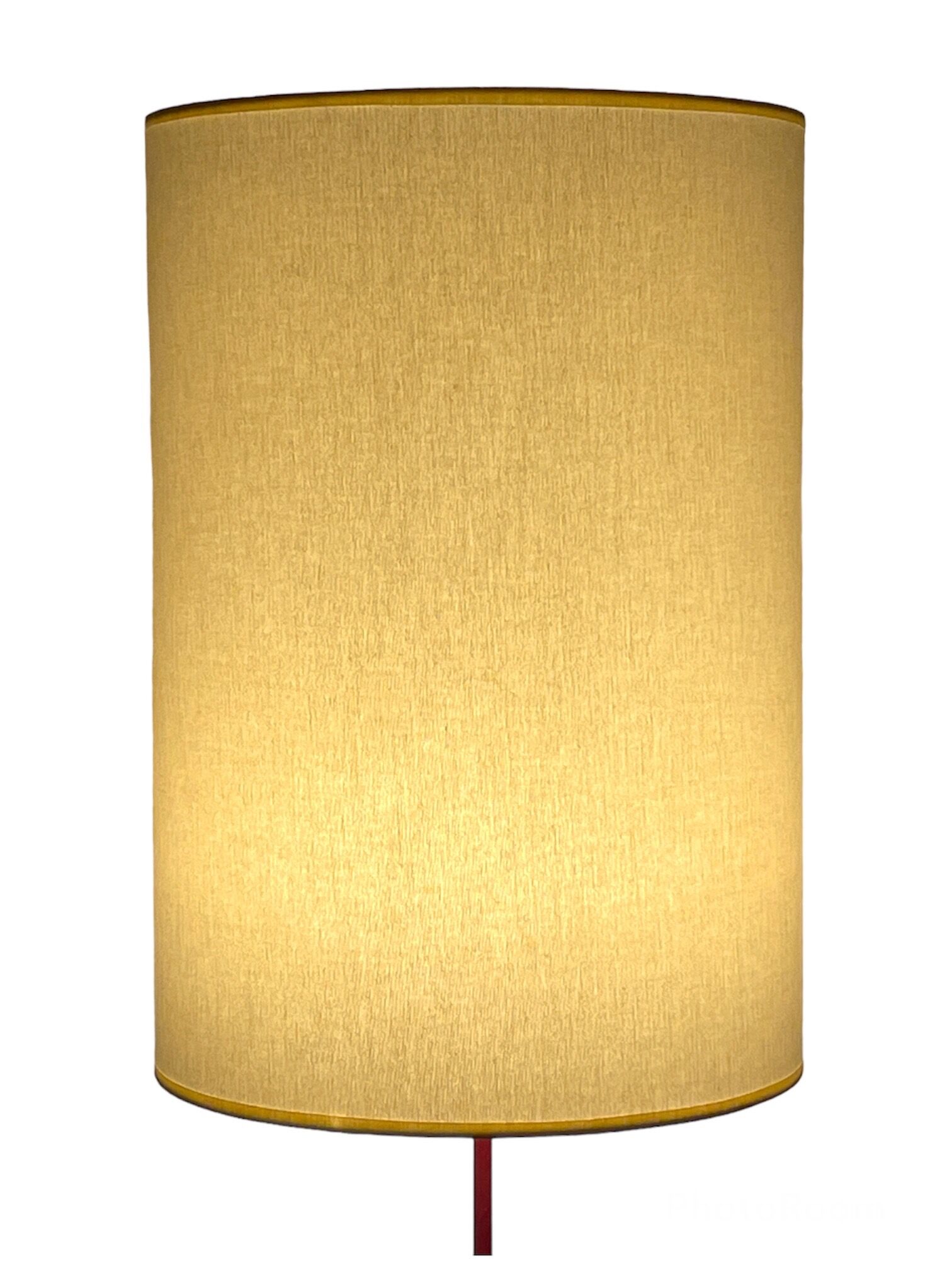 Lampshade with ecru fabric Scandinavian style H37 D25
