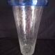 Flared vase with turned neck, h - 30 cm.