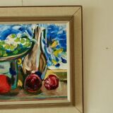 Original Swedish oil on panel – still life by Martin Sjöblom