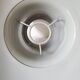 Lampshade suspension vintage industrial grey metal