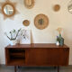 Vintage teak enfilade from the 1960s.