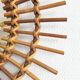Mirror sun rattan 1960 47cm