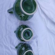 3 antique wine jugs