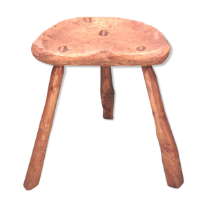 tabouret tripode brutaliste