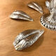 Silver metal caviar or ashtray service, Fleuron, Christofle, 60s