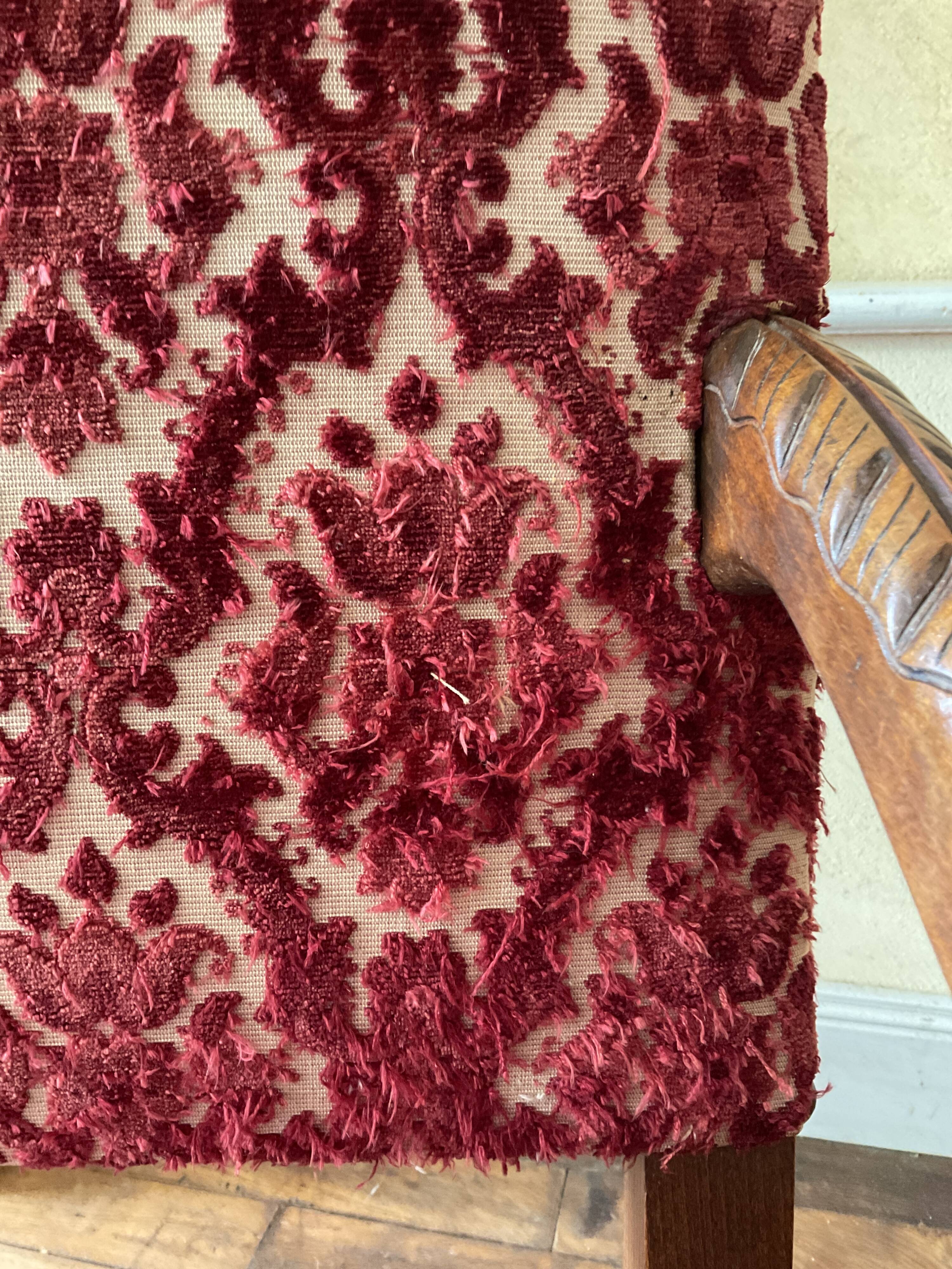 Louis XIII style armchair