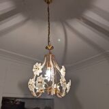 Lampadario vintage in vetro di Murano – "Bocciolo di Fiore" - Altezza
