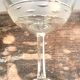 Lot of 4 cups cut & engraved champagne 19th hand Baccarat