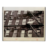 A suspended gaze Emergency staircase of apartments New York City – 1953