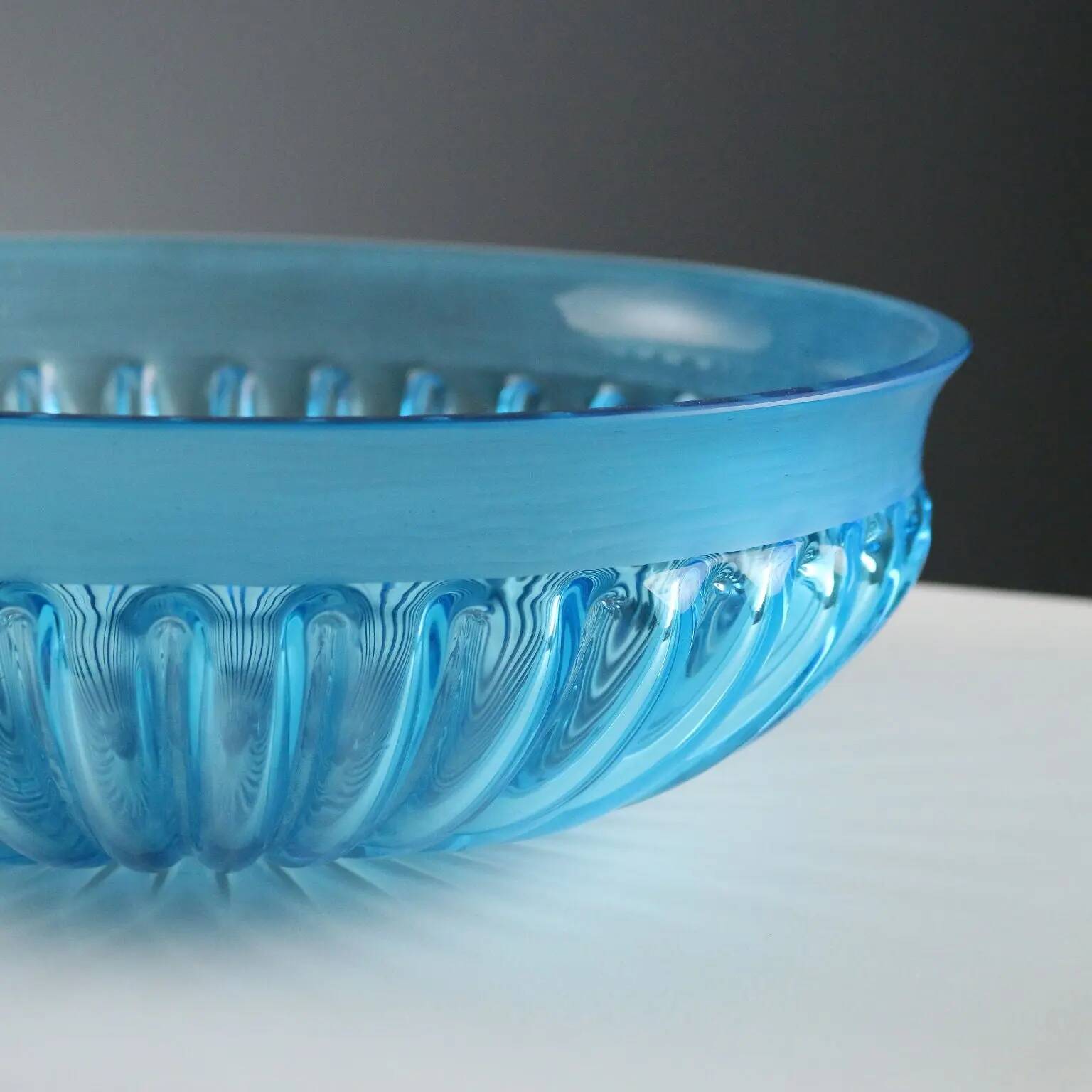 Vintage VeArt Murano glass centrepiece, Italy, 1980s