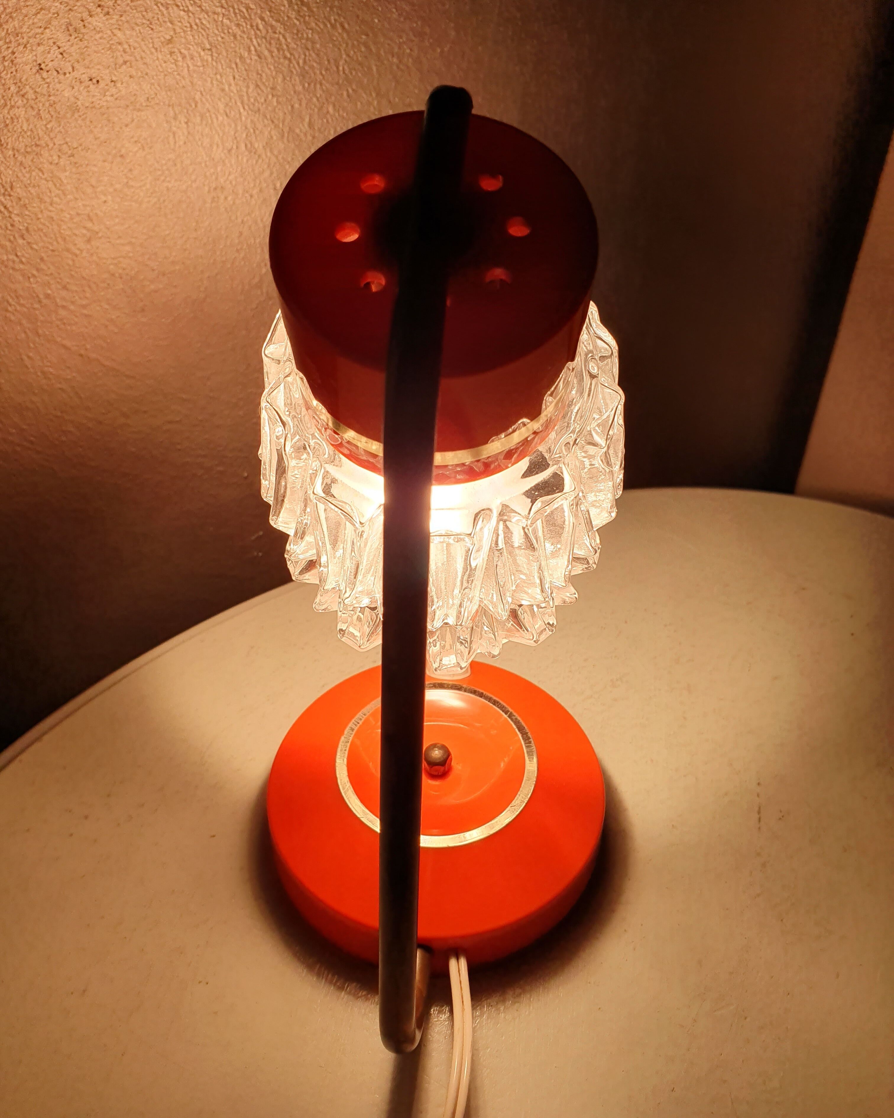 France bedside light orange 70