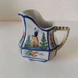 HB Quimper creamer – traditional Breton decor, hand-painted
