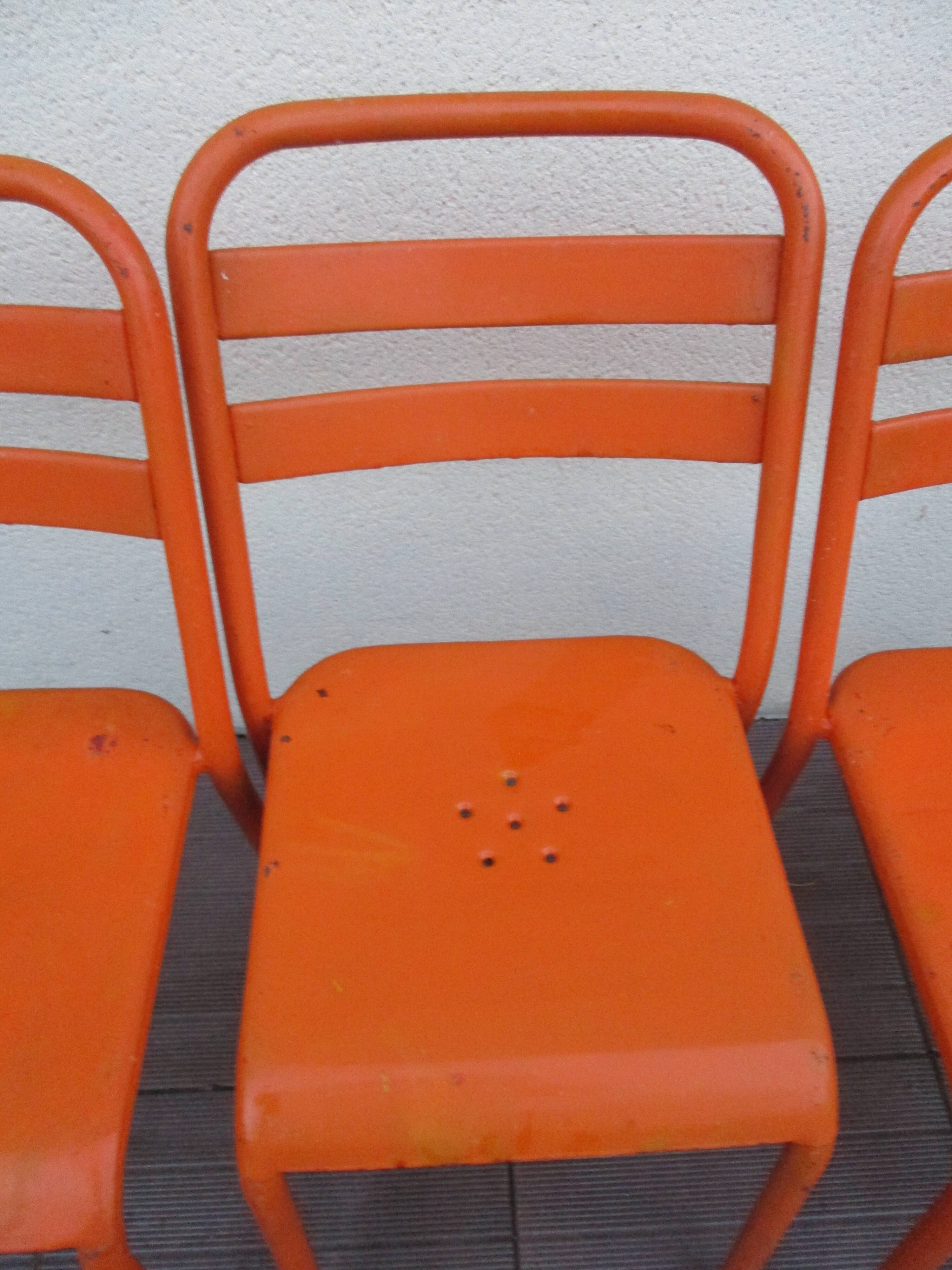 table and Chair tolix Bistro set