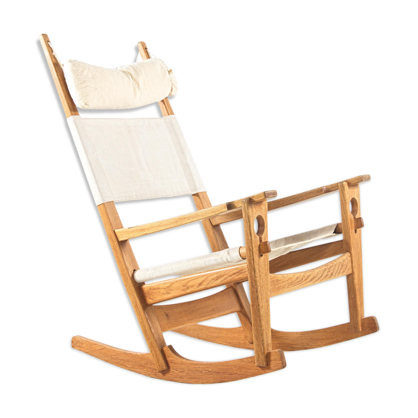 Swivel chair "keyhole Chair" by Hans J. Wegner for Getama