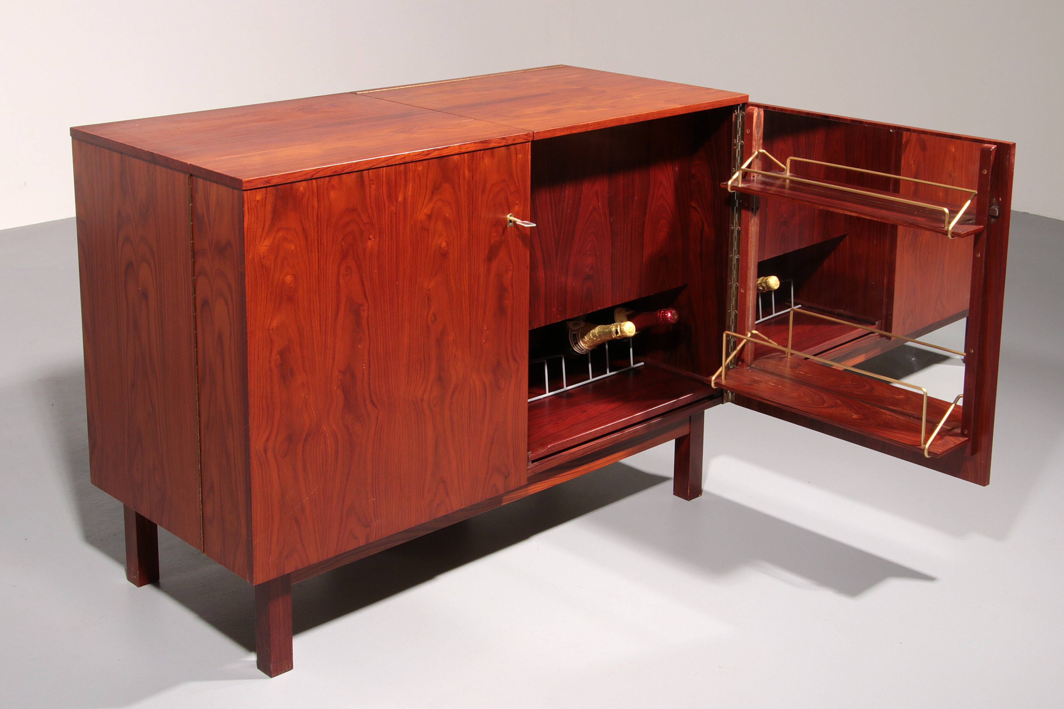 Timeless Scandinavian mini-bar with mid-century charm 1960