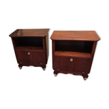 Night table, pair of bedsides