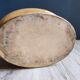 Old yellow ochre glazed terracotta terrine | Rustic pottery