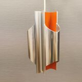 Danish vintage hanging lamp, model Pantre designed Bent Karlby for Lyfa in the 60s.