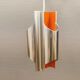 Danish vintage hanging lamp, model Pantre designed Bent Karlby for Lyfa in the 60s.