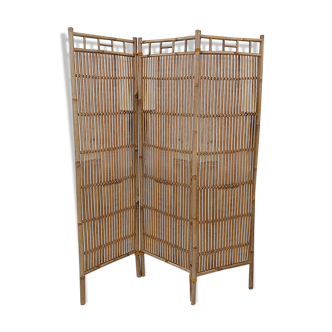 Vintage bamboo screen