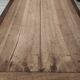 19th-century solid walnut farmhouse table, benches, extensions, Ardèche.