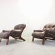 Armchairs by Odvin Rykken for Rebo 1970