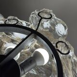 Vintage Murano glass chandelier by Mazzega, Italy 1970s