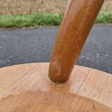 Set of 4 solid organic chairs