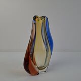 Czech art glass vase by Hana Machovska Mstisov, 1960s