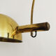 Mid-Century Modern brass BOCA arc lamp by Florian Schulz