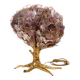 Mica foliage “tree” lamp