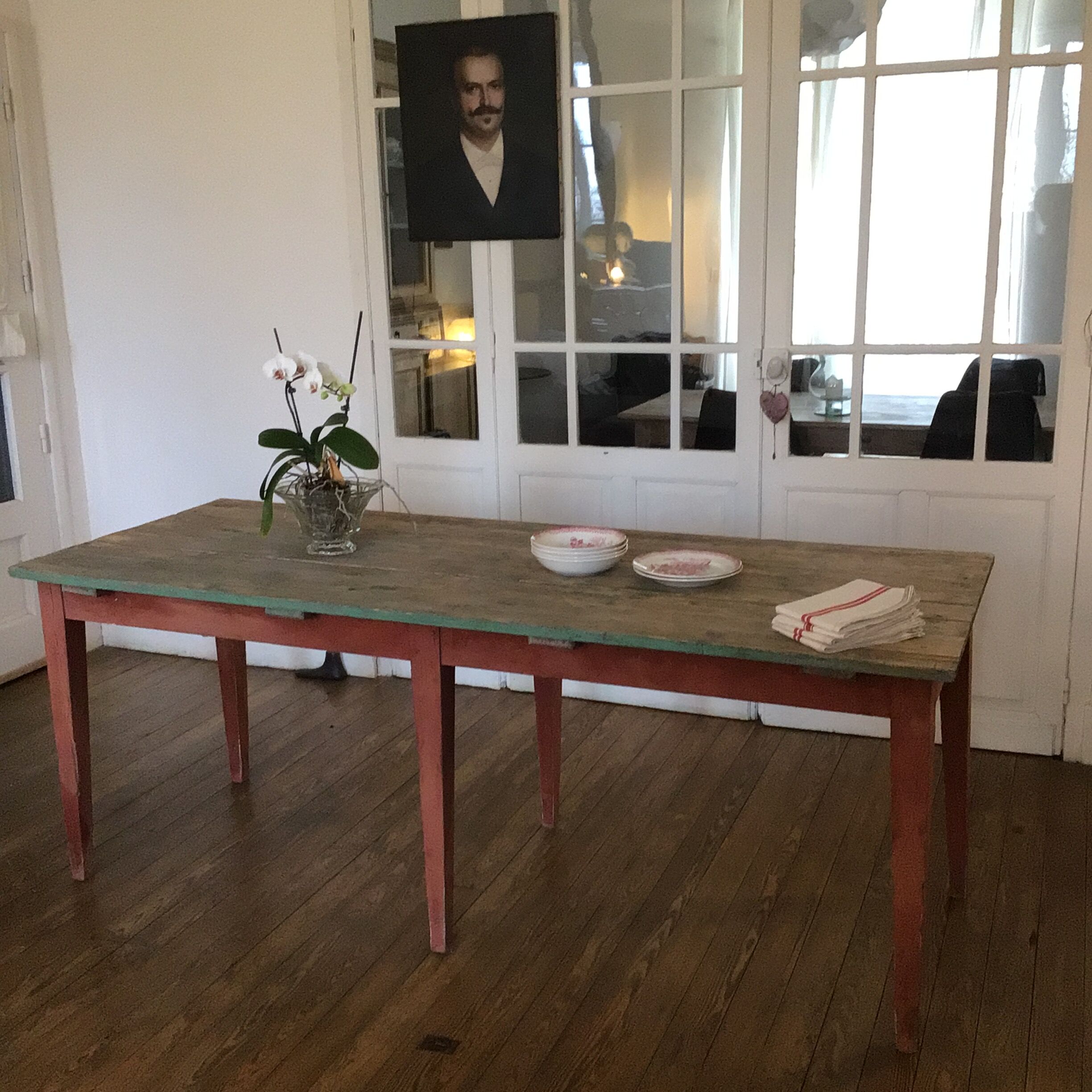 Table de ferme 2 m patine d’origine