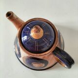 Red earthenware teapot