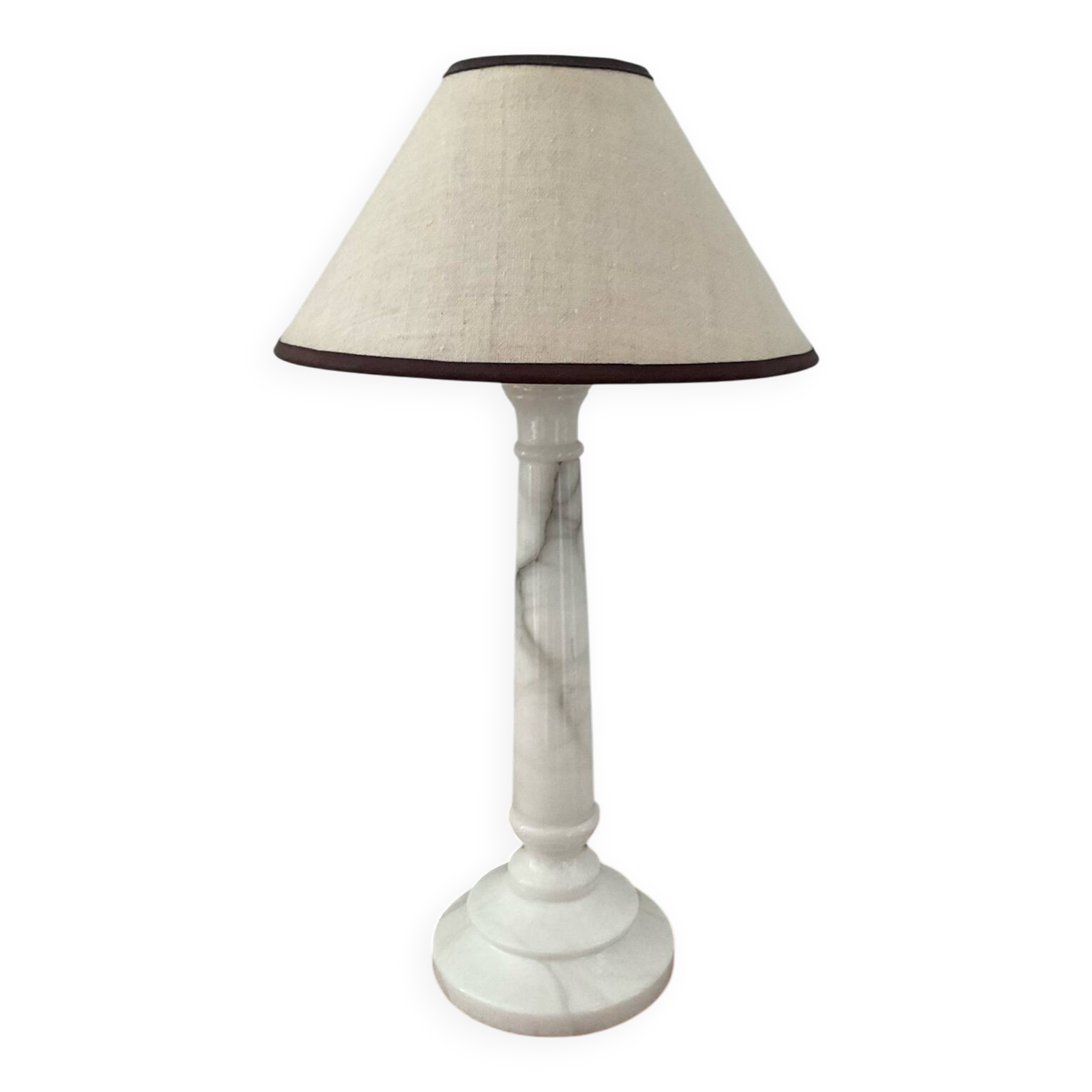 Vintage marble lamp from the 70s
