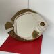 Ceramic fish-shaped mirror 1970