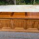 19th century Louis Philippe solid oak sideboard 190cm