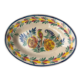 Quimper earthenware dish