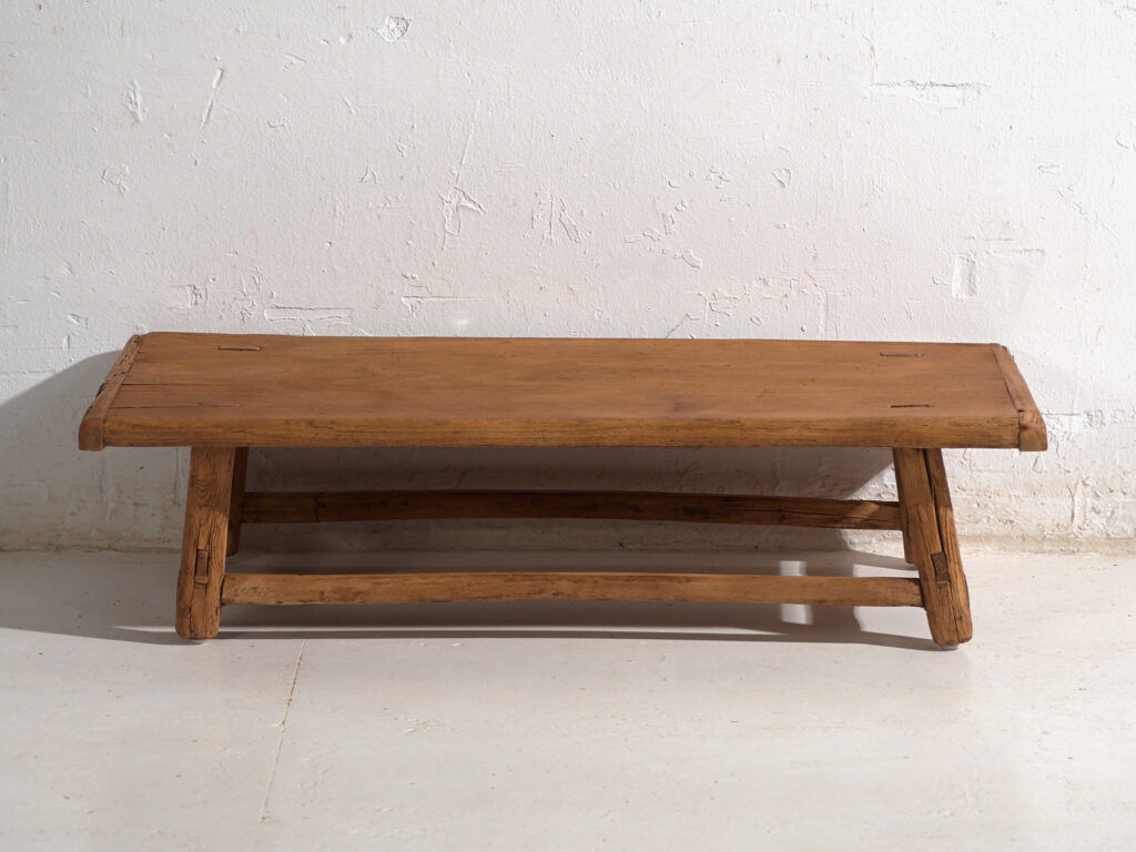 Antique pine coffee table – China, circa 1930