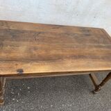 Oak farmhouse table