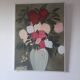 Peinture fleurs, 1970-1980