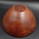 Coupe en bois objet déco et vintage des années 1970
