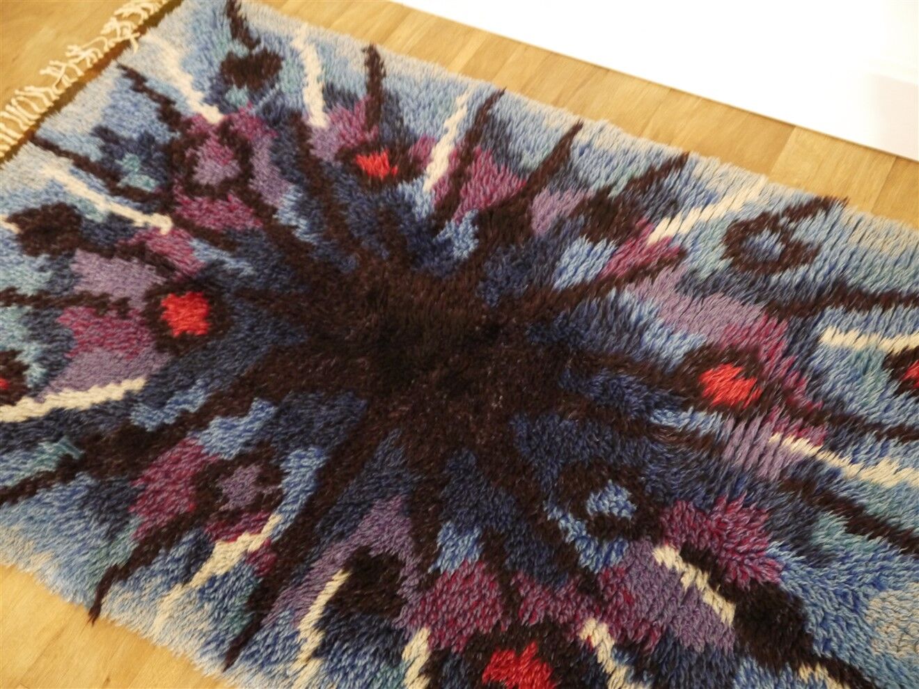Danish vintage carpet "Rya" 1960