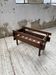 Small modernist oak planter from the 1950s